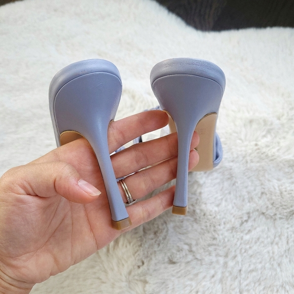 Tony Bianco Lavender Fara Scrunched Square Toe Sandal - Picture 12 of 15